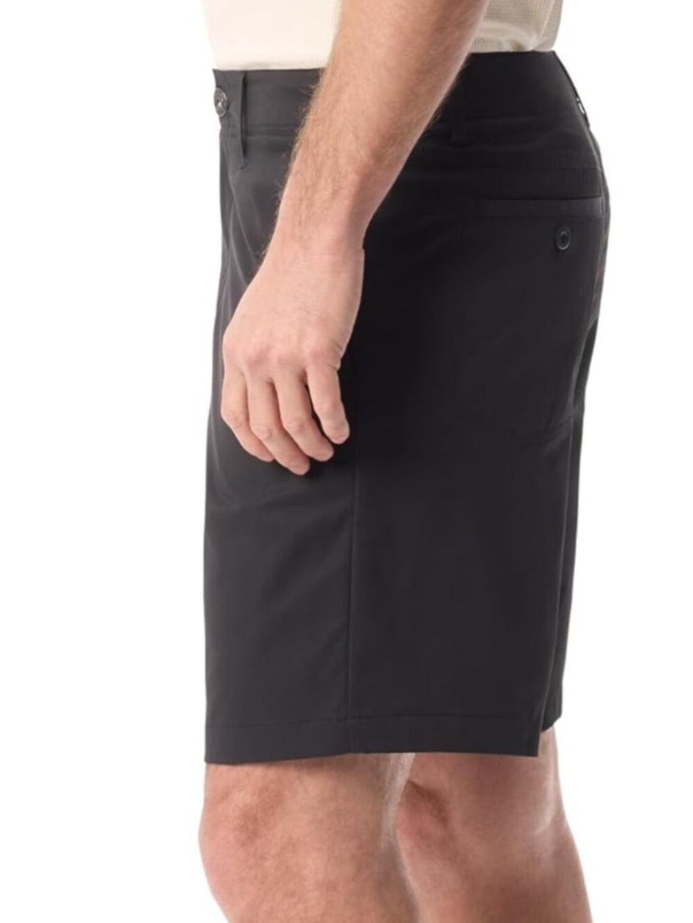 BASS OUTDOOR Men's Water Repellemt Front Zip Traverler Short Size 32